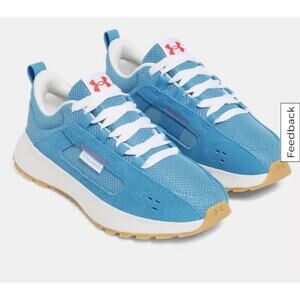 Under Armour Street Mirage Ether Blue-White Quartz Men's Size 14 Shoes NEW